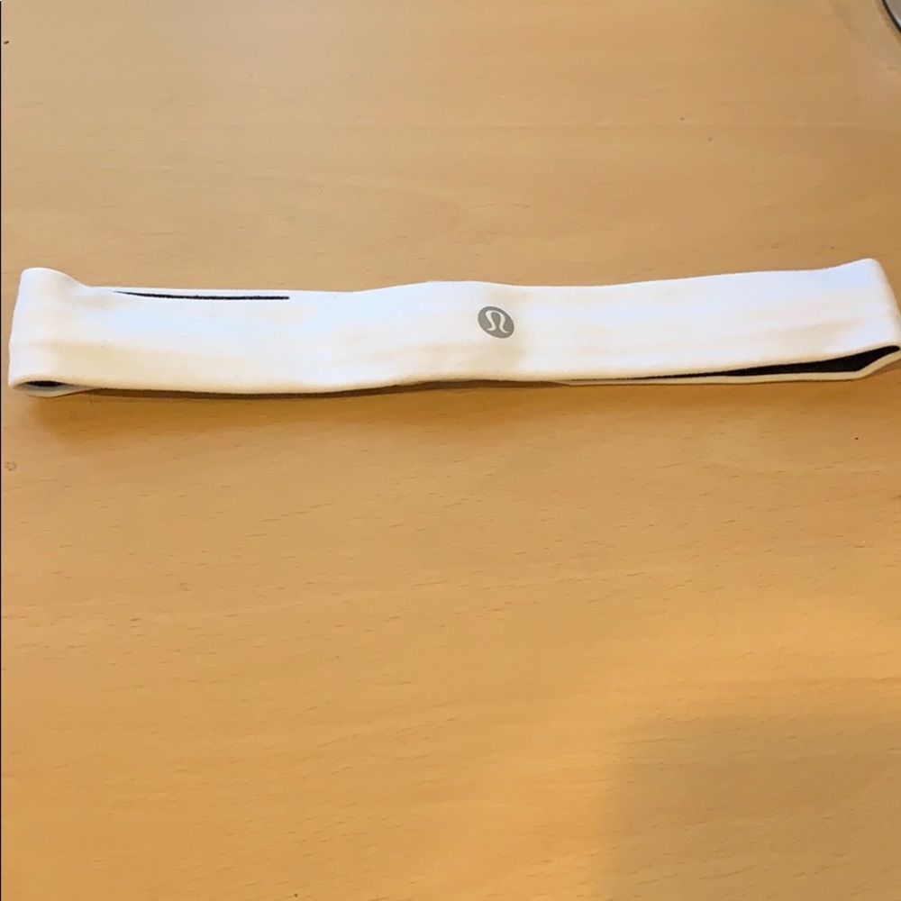 White Lululemon Headband